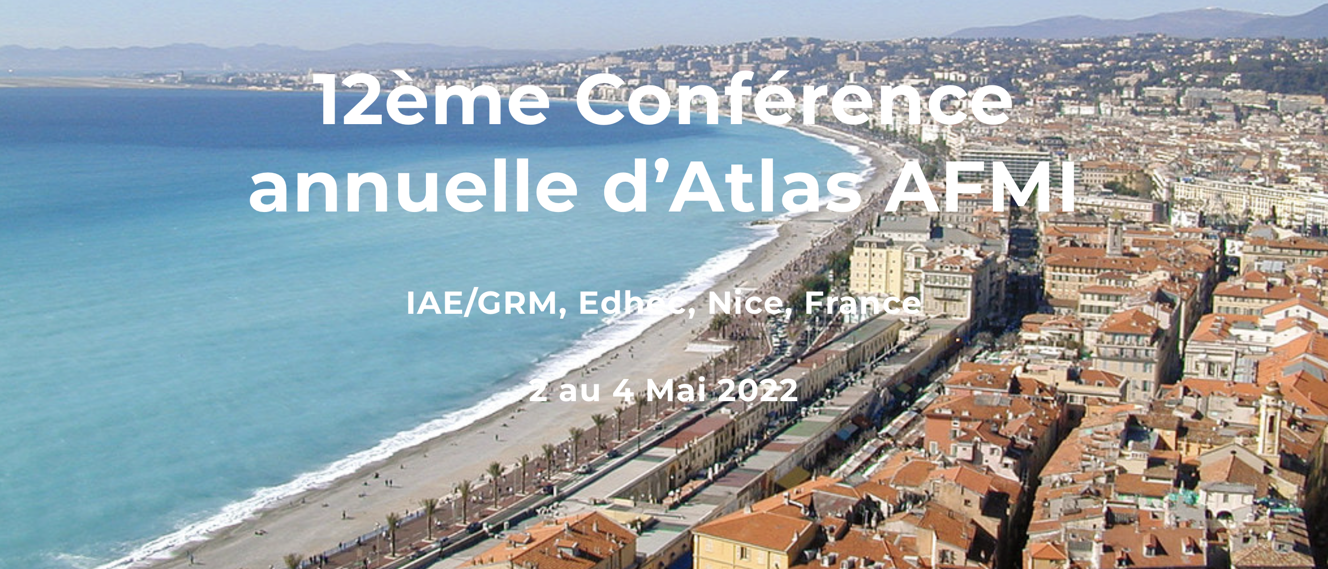 12ème conférence atlas afmi